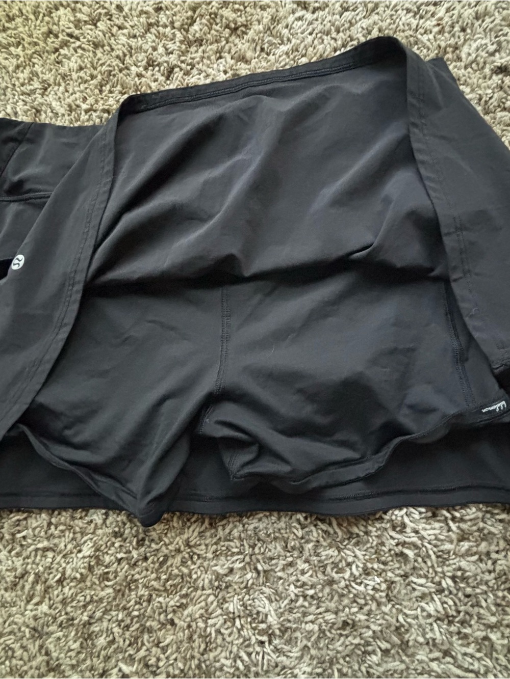 Skorts shorts sz 10 Lululemon athletics mint - Picture 6 of 9